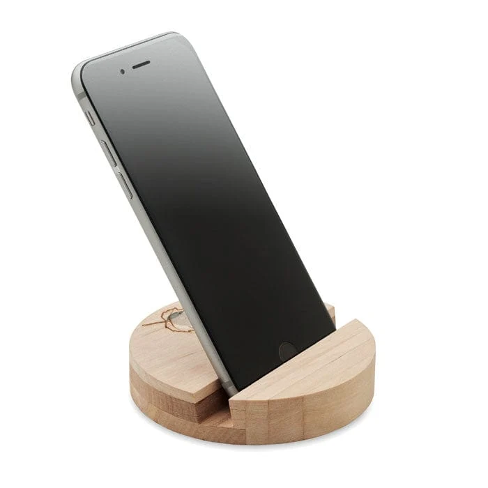 Supporto pertelefono in betulla