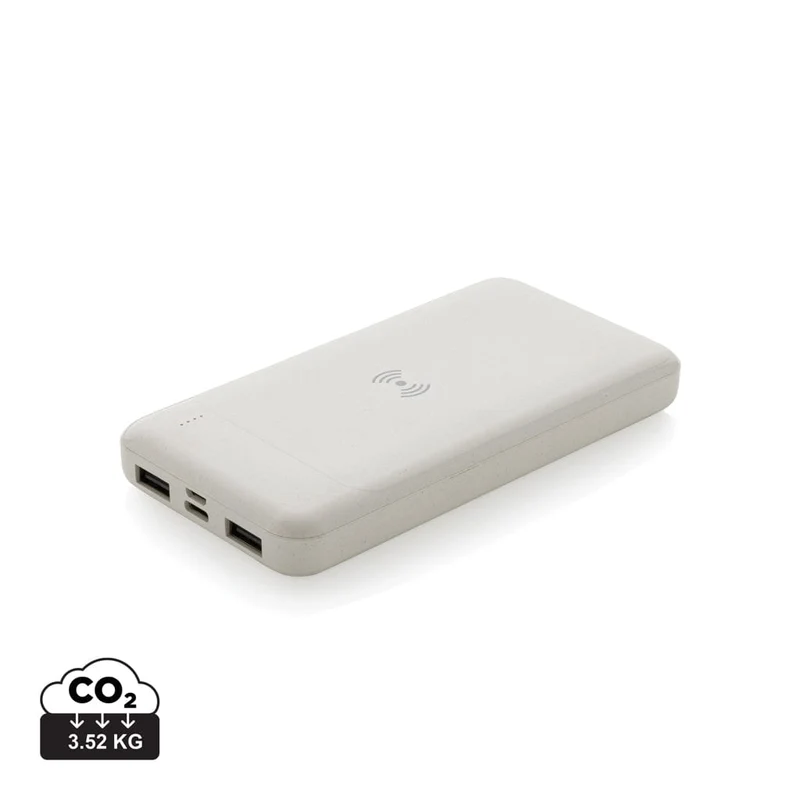 Powerbank wireless in plastica riciclata RCS ICY – 8000 mAh