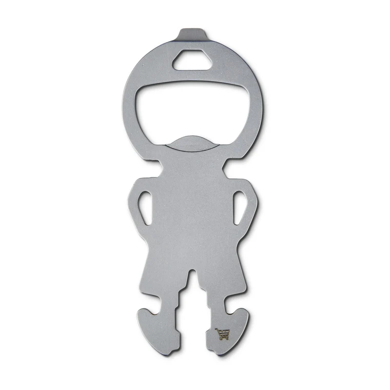 Portachiavi multiuso in acciaio Buddy