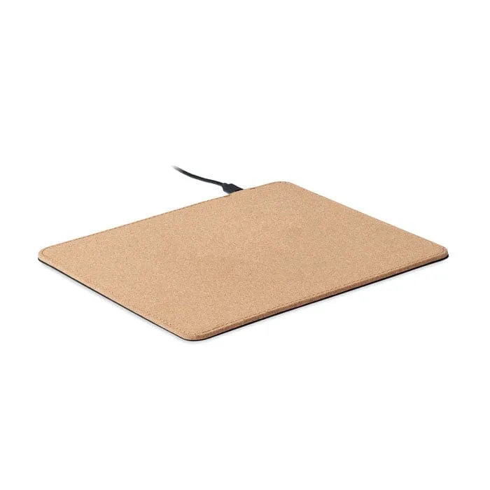 Mouse pad in sughero