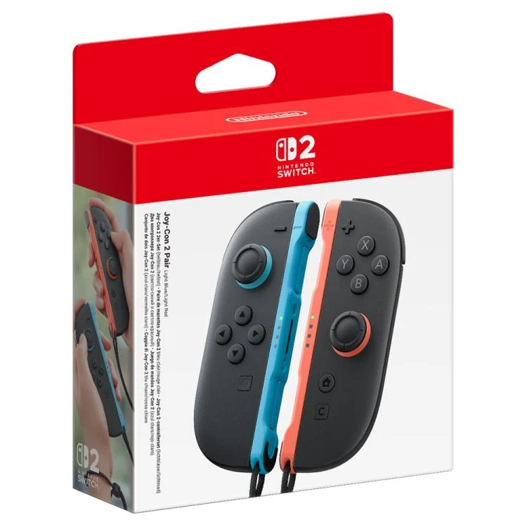 Nintendo Switch 2 -Set 2 Joy-Con Controller Rosso-Blu Pad Nuovo NSW2