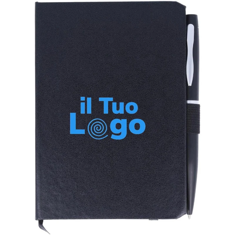 Blocco notes A6 con penna