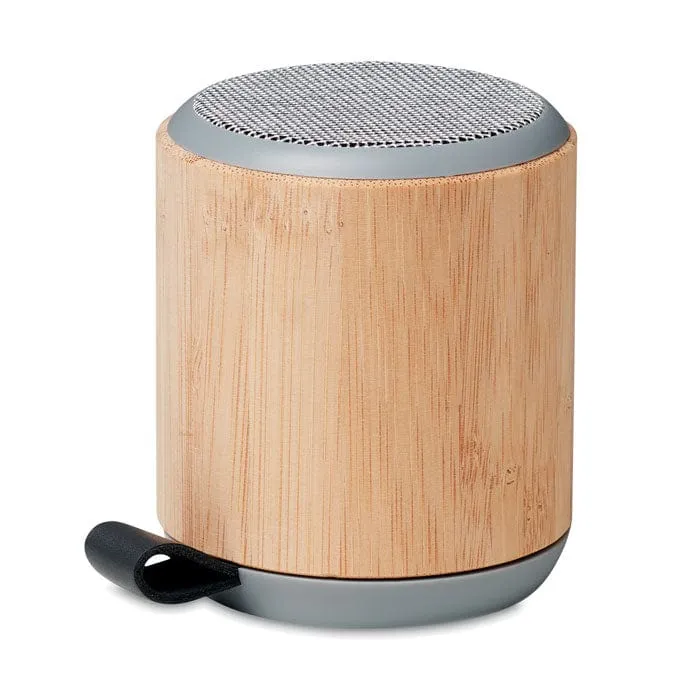 Speaker in bamboo senza fili 5.